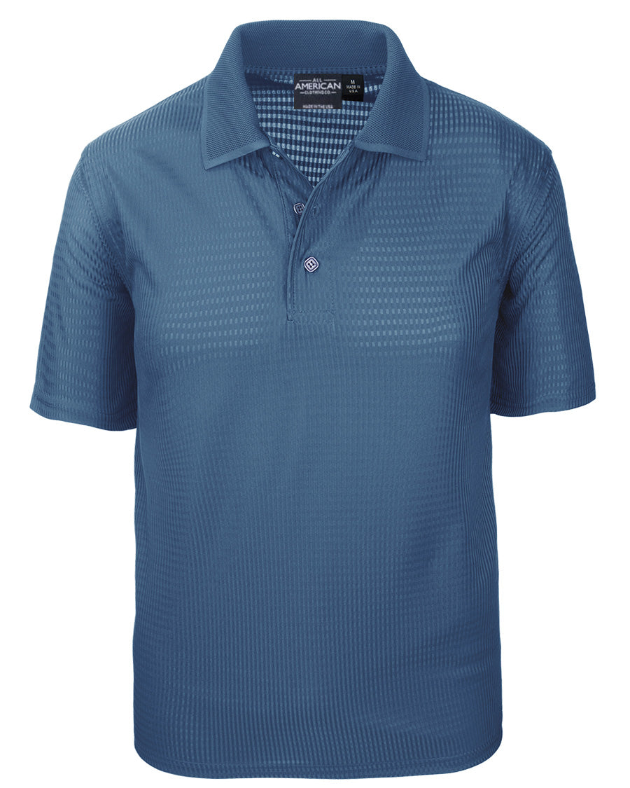 All American Clothing Co. - Drop Needle Stretch Polo