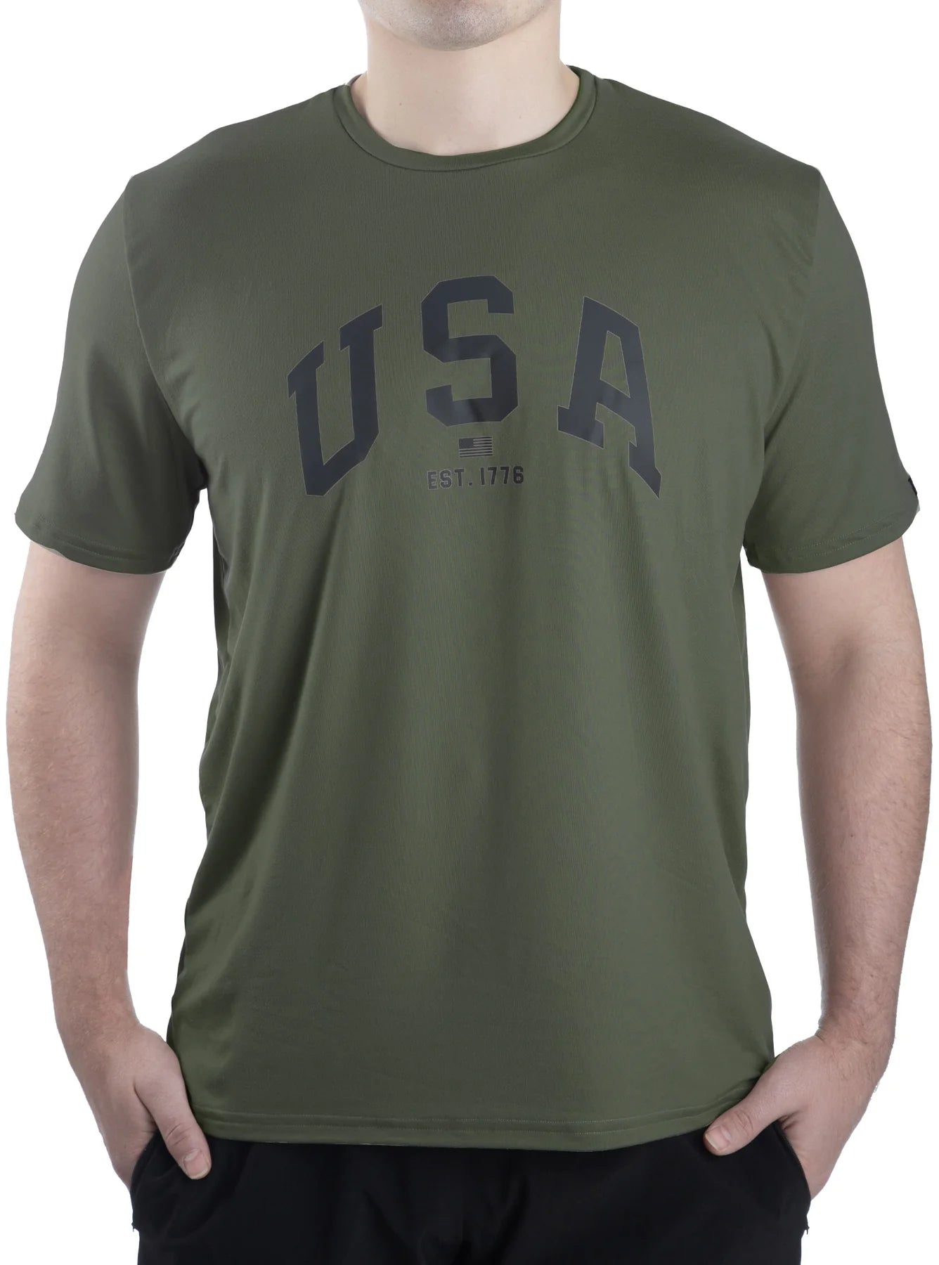 Men's SoftTECH Short Sleeve USA Tee