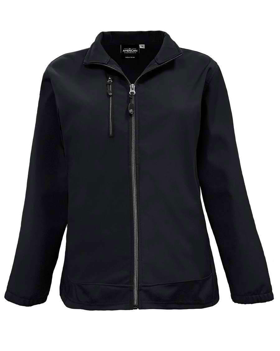 All American Clothing Co. - Women&#39;s 3 Layers Soft Shell Full Zip Jacket