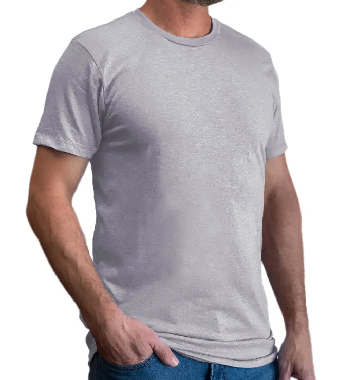 Classic Cotton Blend Crew Neck T-Shirt All American Clothing Co.