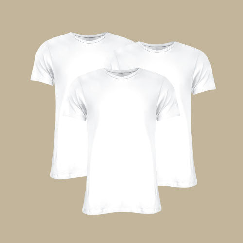 100% Cotton Undershirt 3-Pack