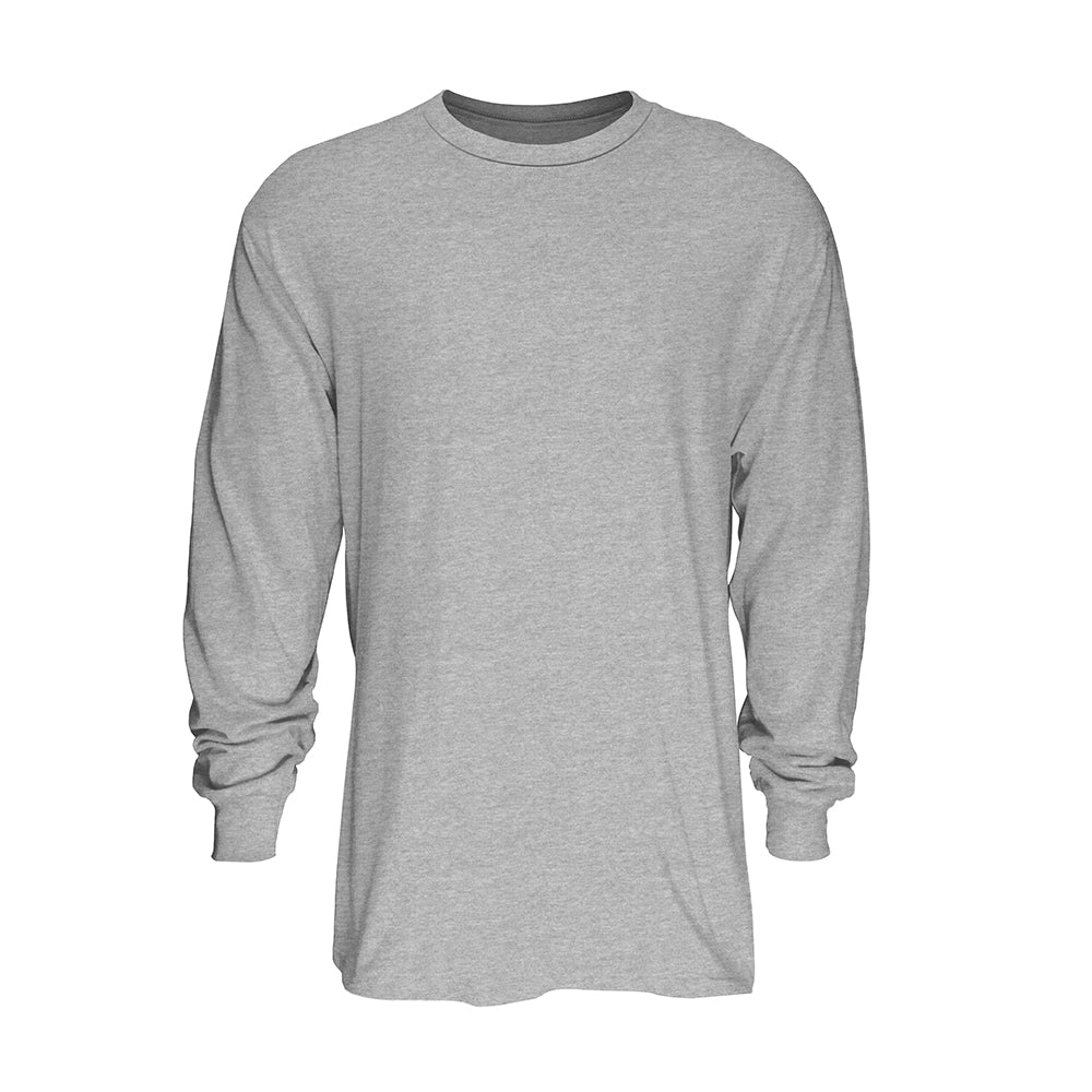 All American Clothing Co. - Long Sleeve 60/40 Crew Neck T-Shirt