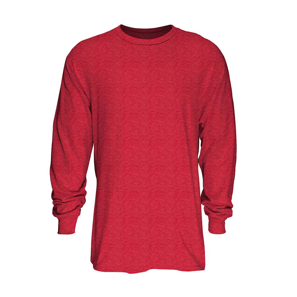 All American Clothing Co. - Long Sleeve 60/40 Crew Neck T-Shirt