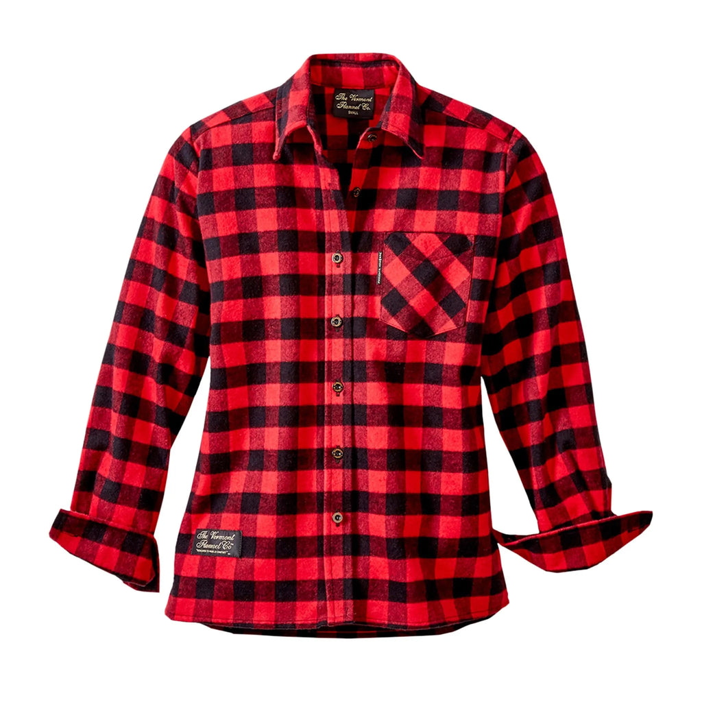 Womens Premium Flannel Work Shirt - All American Clothing Co