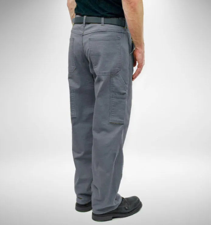 AACUPCH - Men's Canvas Utility Pant - Charcoal - Made in USA All American Clothing Co.