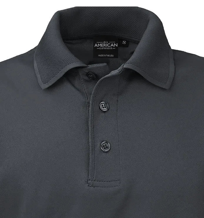 All American Clothing Co. - Aqua Dry Polo Shirt Akwa