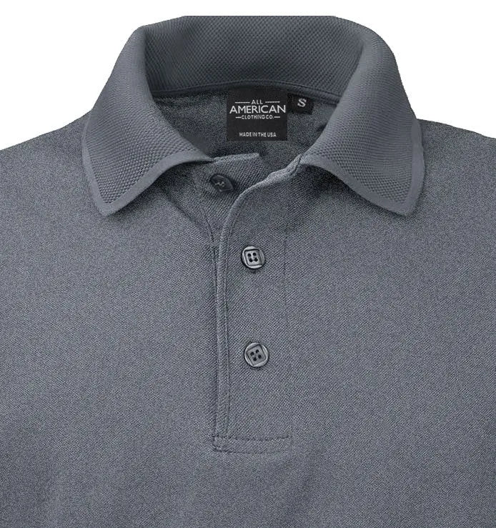 All American Clothing Co. - Aqua Dry Polo Shirt Akwa