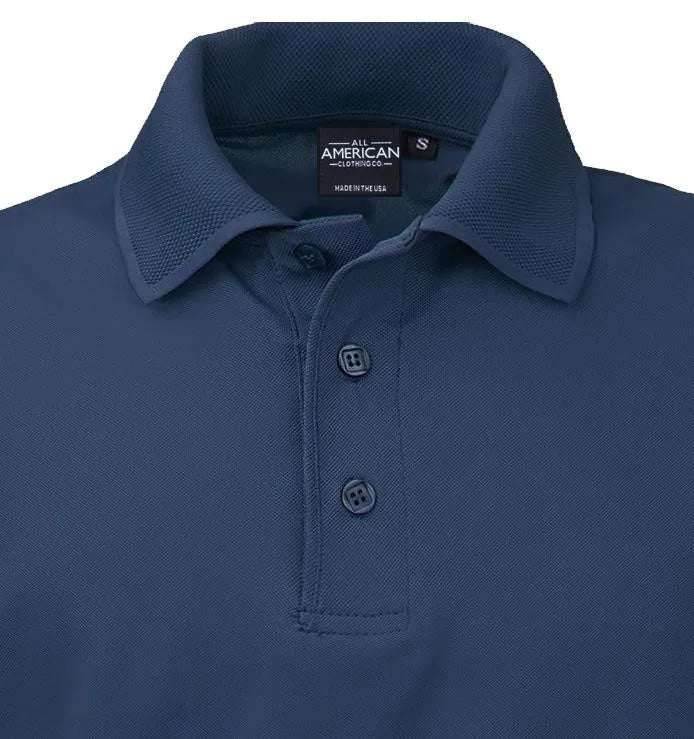 All American Clothing Co. - Aqua Dry Polo Shirt Akwa