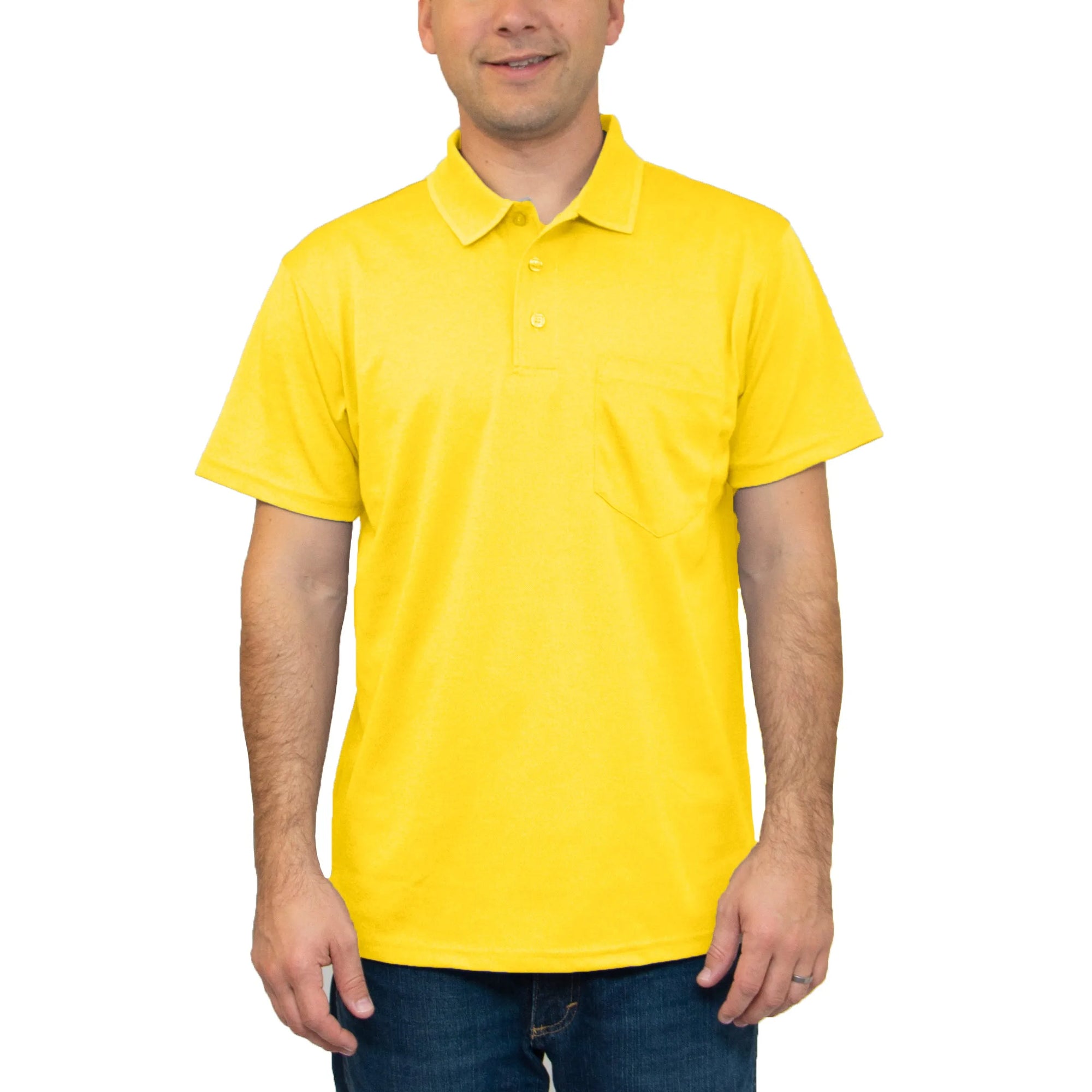 All American Clothing Co. - Aqua Dry Polo with Pocket Akwa