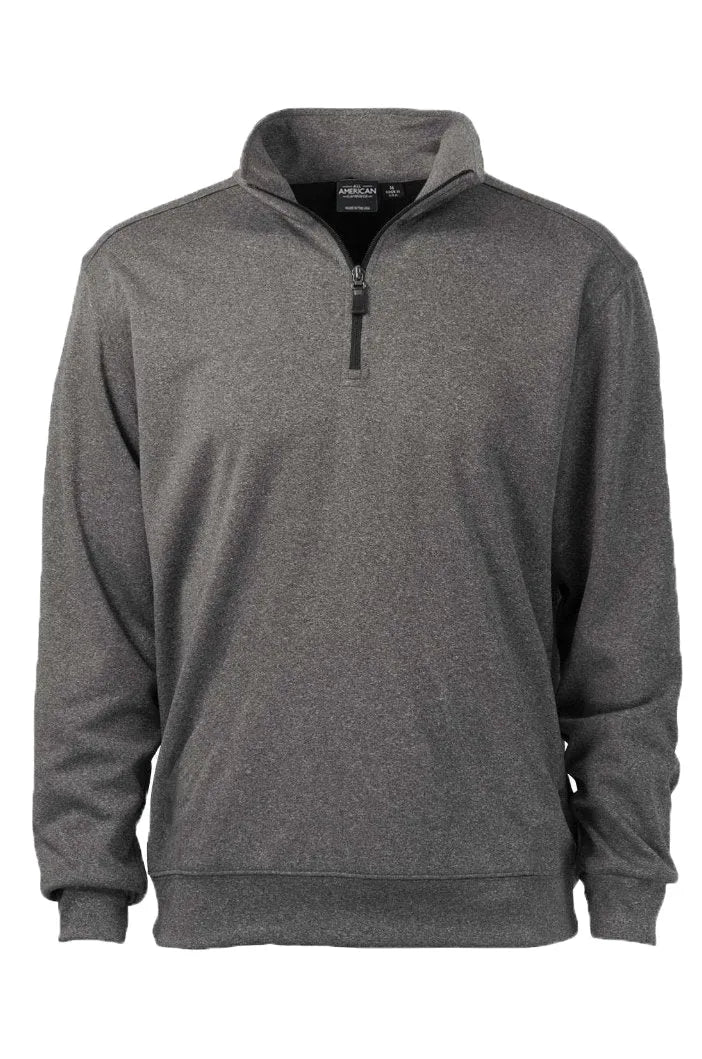 All American Clothing Co. - Bonded Interlock 1/4 Zip Akwa