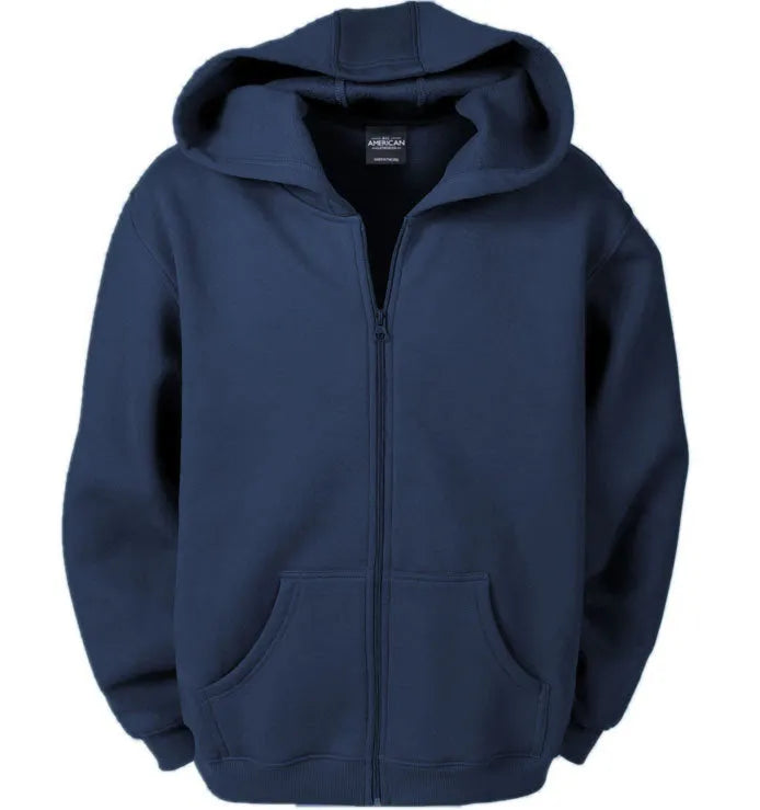 All American Clothing Co. - Full Zip Hooded Sweatshirt Akwa