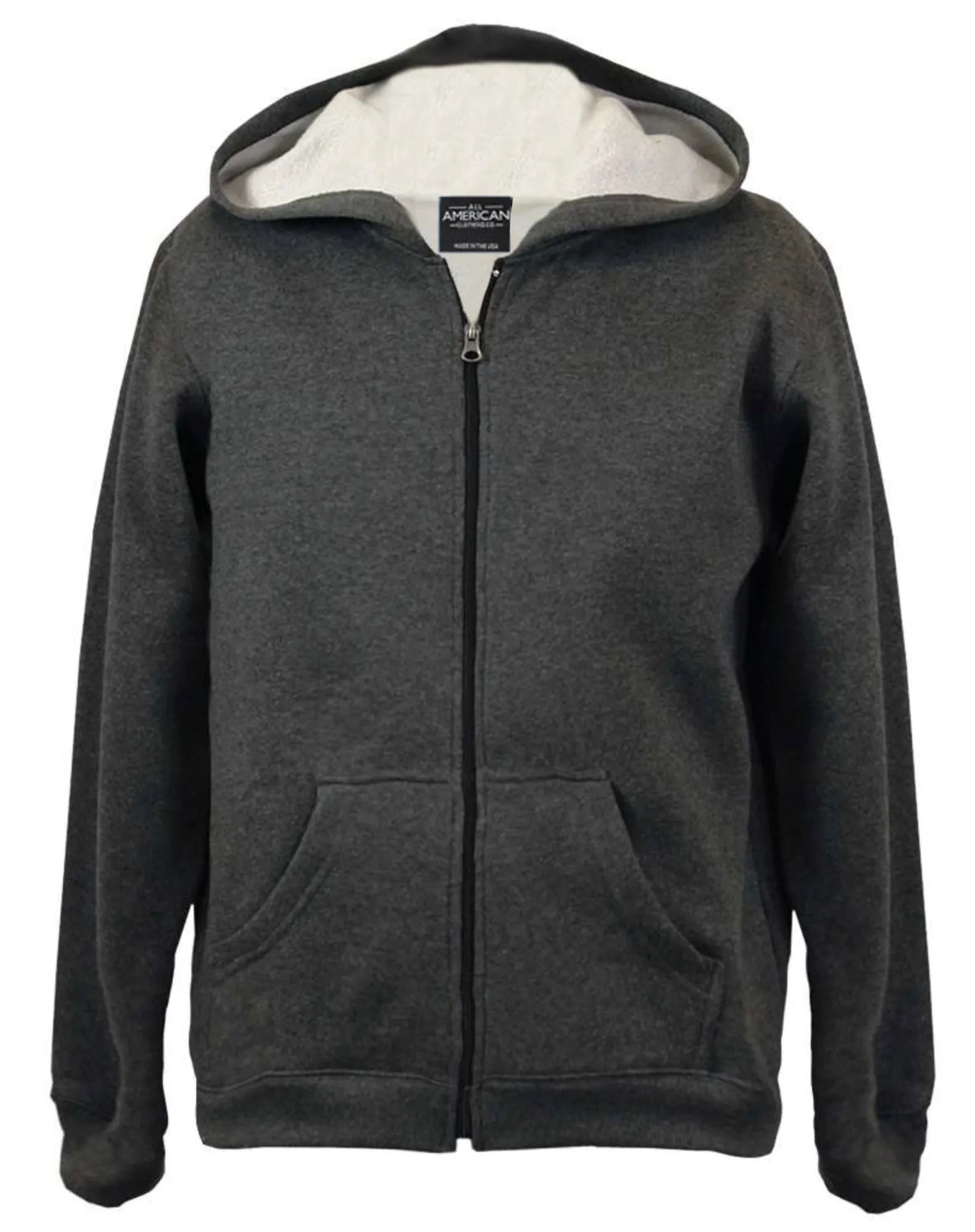 All American Clothing Co. - Full Zip Hooded Sweatshirt