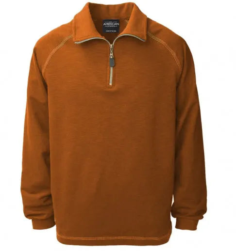 All American Clothing Co. - Long Sleeve 1/4 Zip Pullover