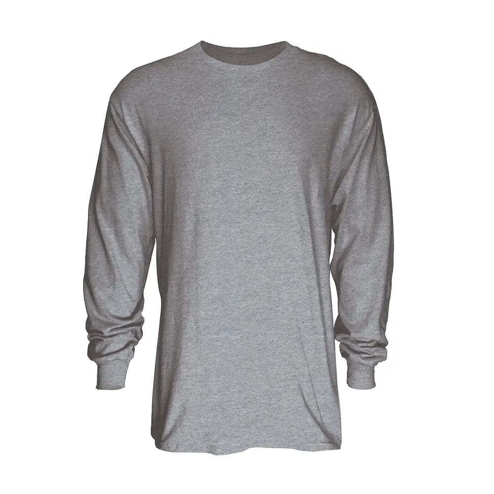 Long Sleeve 60/40 Crew Neck Shirt | All American Clothing - All