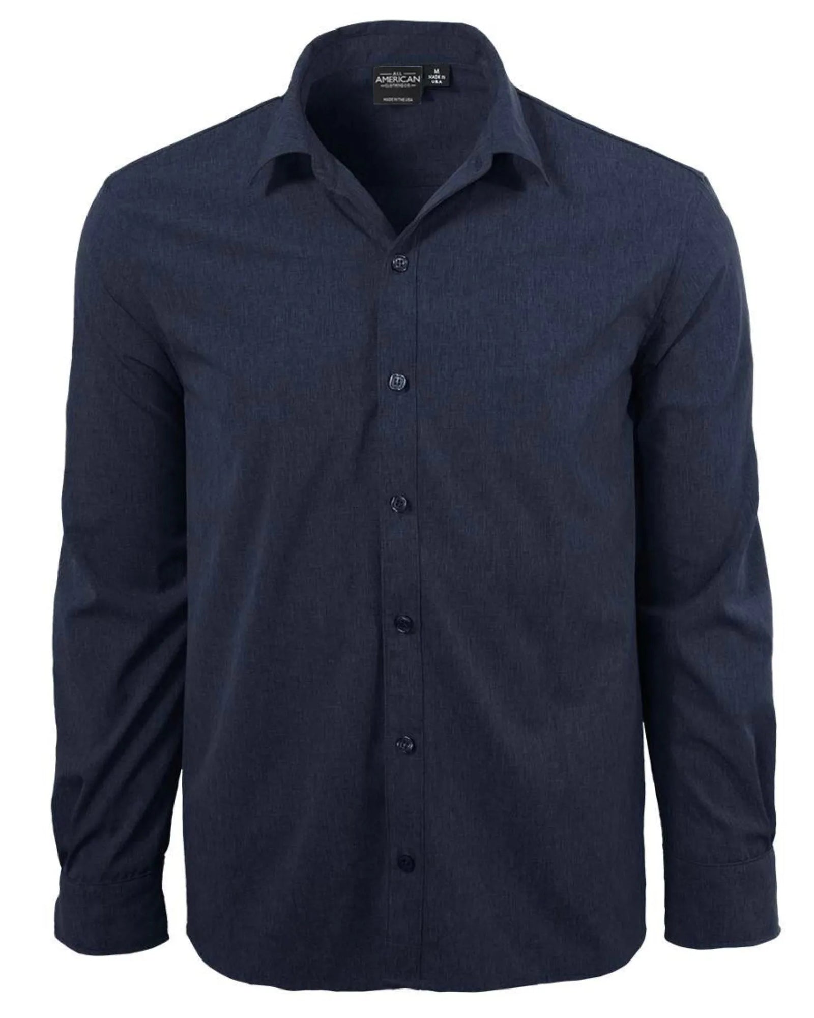 Men's Long Sleeve Dress Shirt - All American Clothing Co