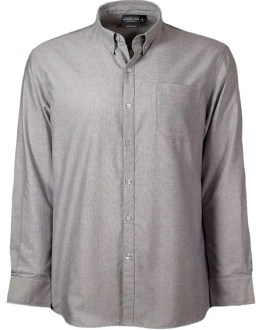 All American Clothing Co. - Men's Oxford Dress Shirt Akwa