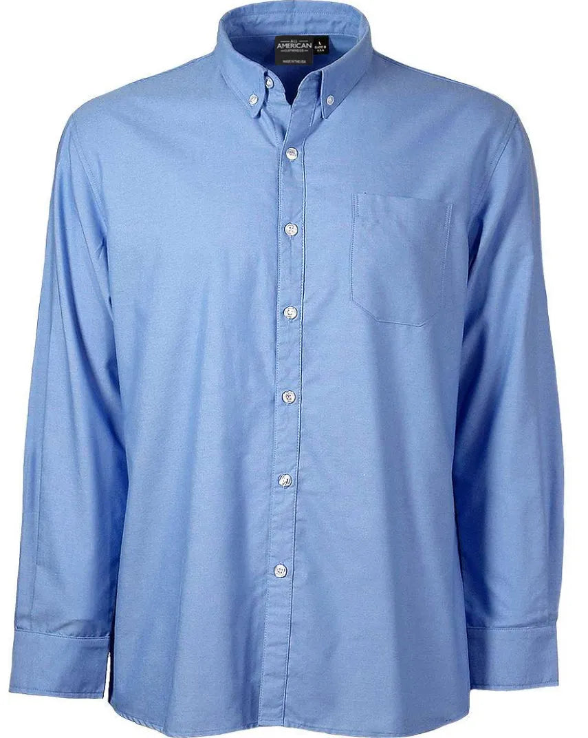 All American Clothing Co. - Men's Oxford Dress Shirt Akwa