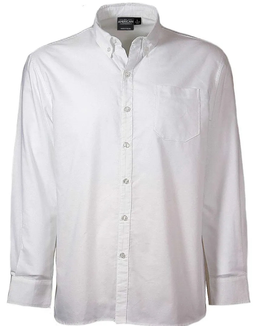 All American Clothing Co. - Men's Oxford Dress Shirt Akwa