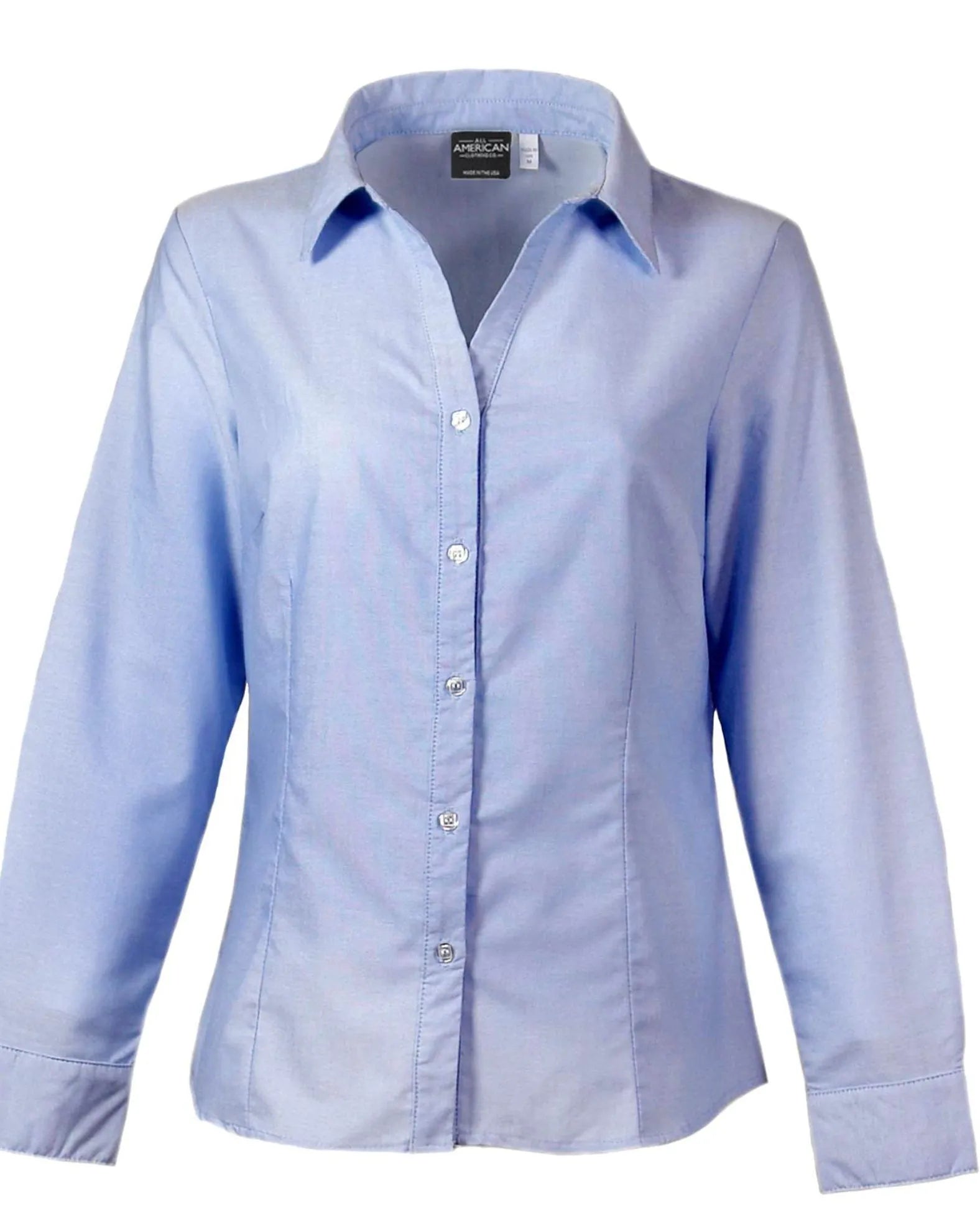 All American Clothing Co. - Women's Oxford Dress Shirt Akwa