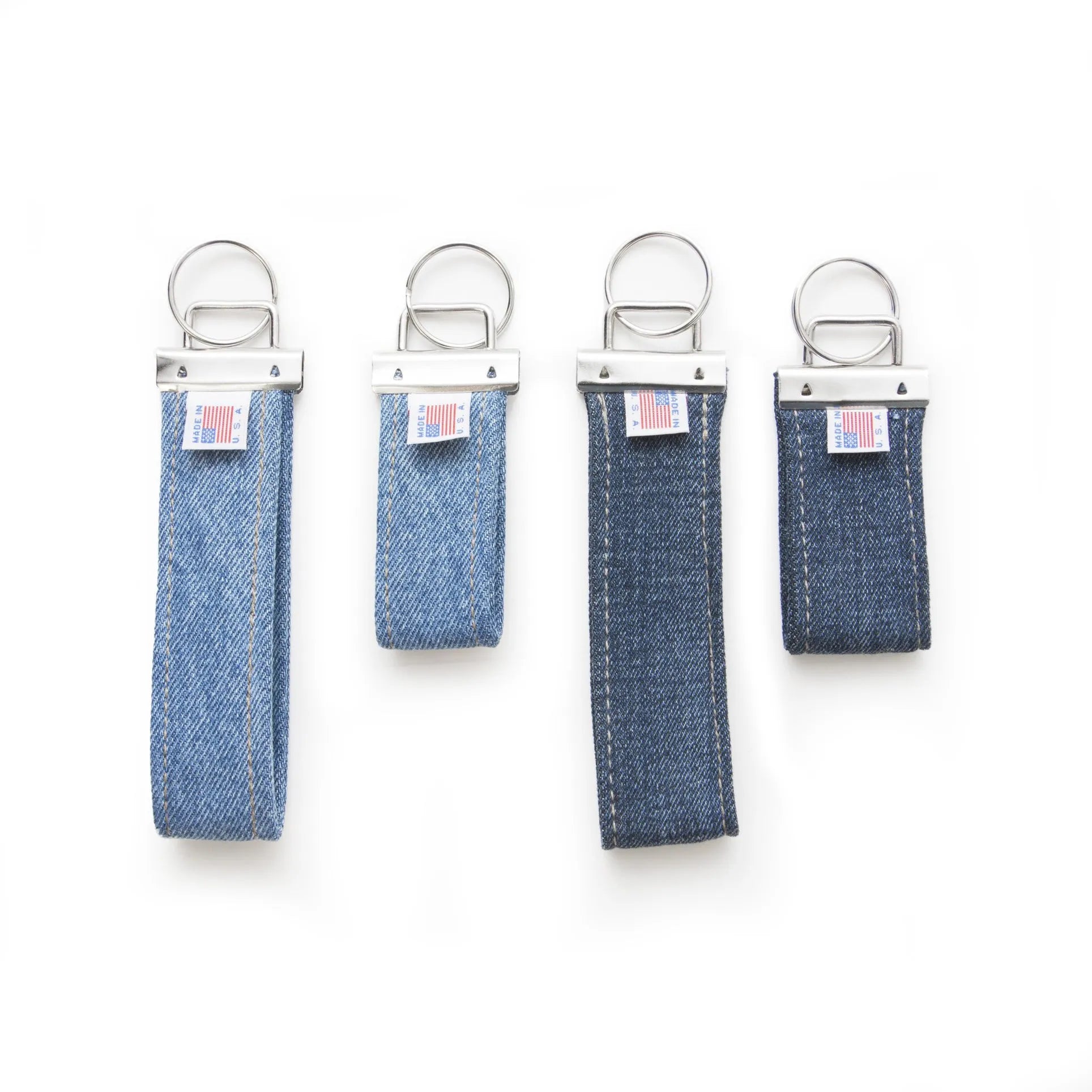 All American Denim Key Fob - Made in USA All American Clothing Co.