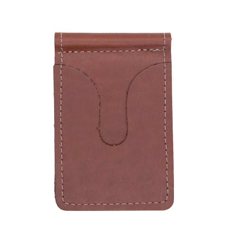 Deluxe Horween Leather Money Clip North Star Leather