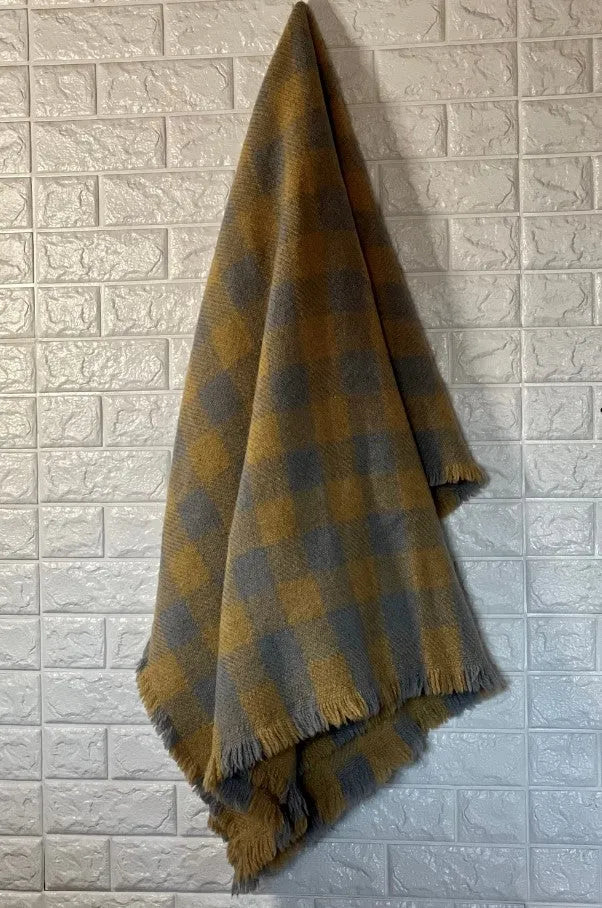 Farmhouse Collection - Buffalo Check Throw All American Clothing Co