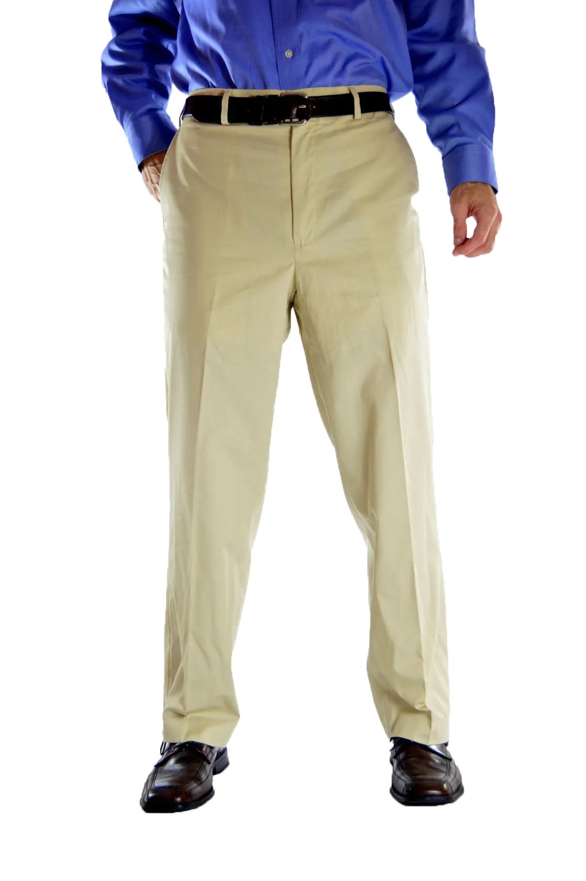 Georgia Cotton Gabardine Pants - Khaki All American Khaki