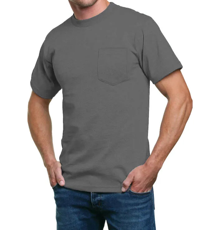Cotton Jersey T-shirt W/ Pocket