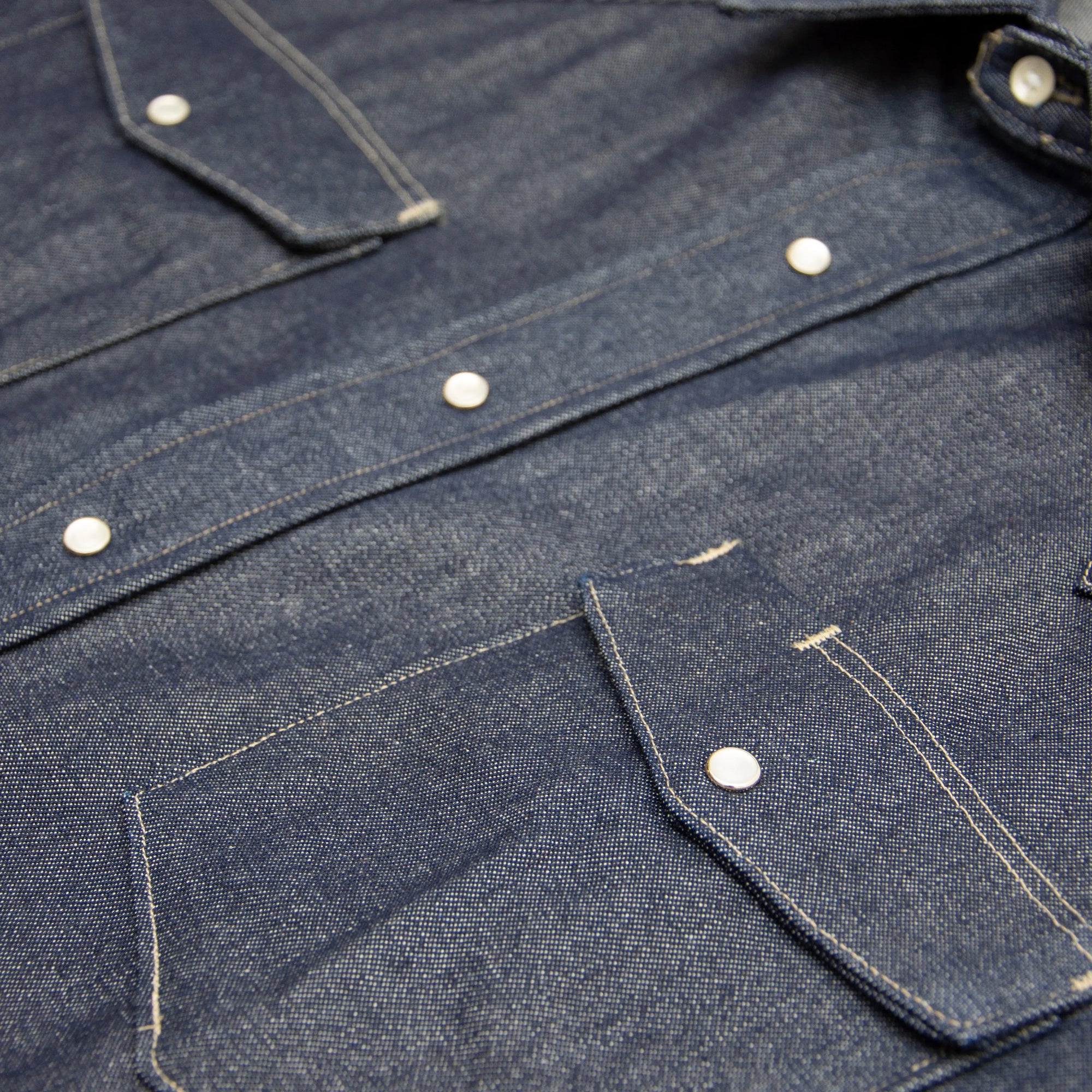 Heavyweight Denim Work Shirt - Made in USA BB Brand