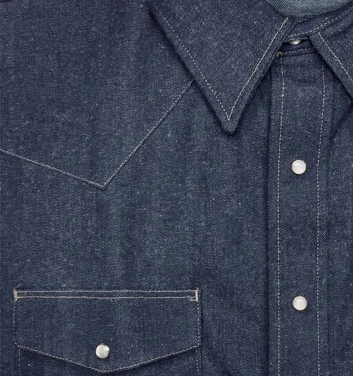 Heavyweight Denim Work Shirt - Made in USA BB Brand