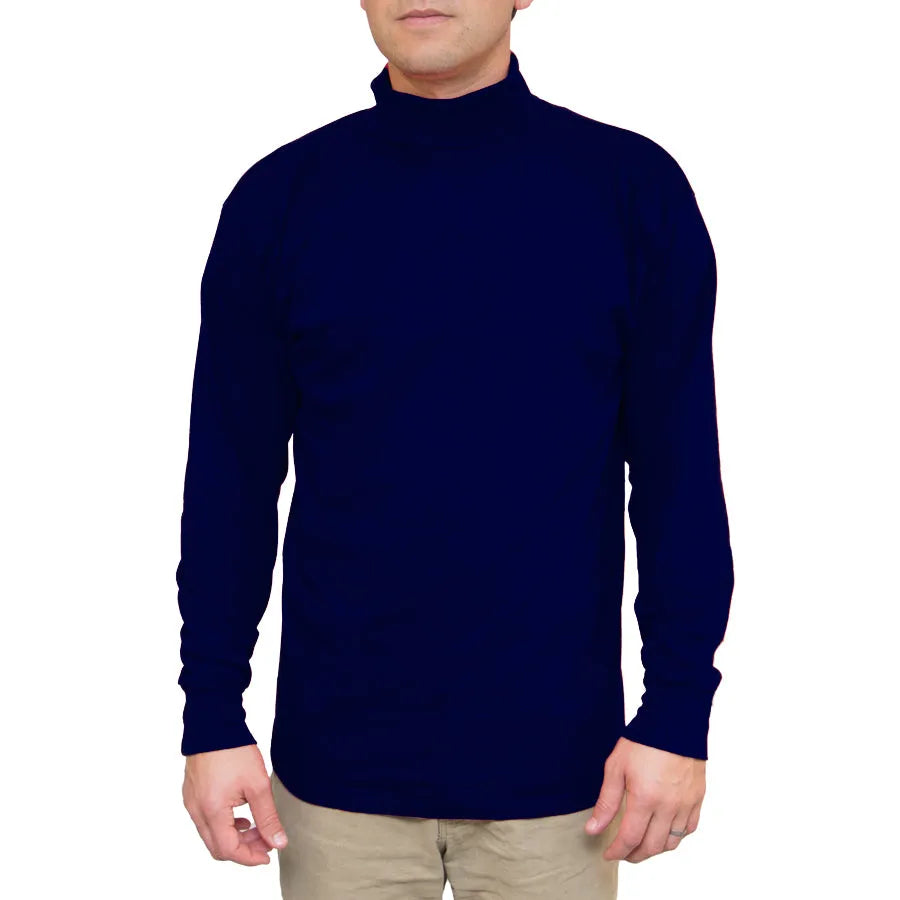 Long Sleeve Cotton Turtleneck Lifewear Inc