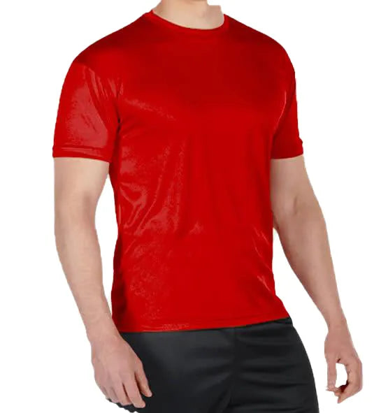 Orvis Men's Short Sleeve Woven Tech Shirt Red XL