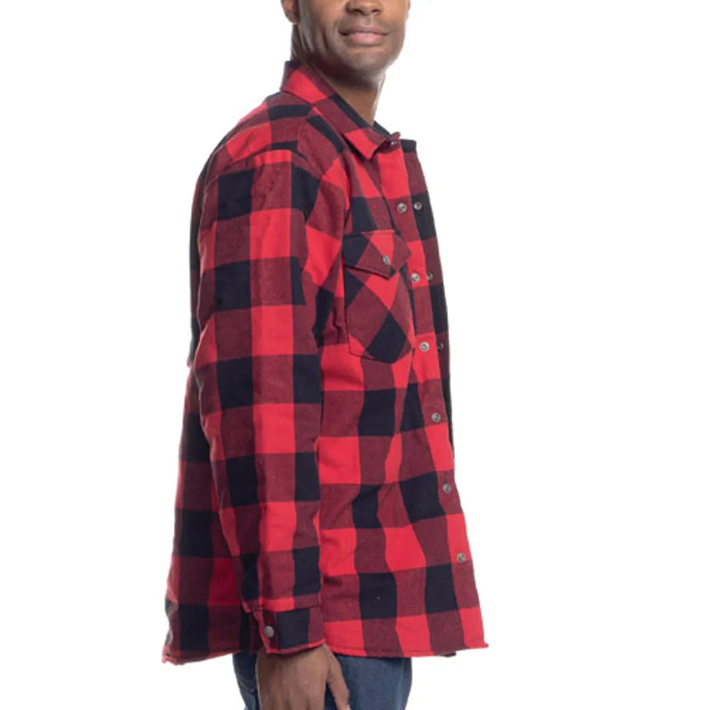 Quilt Lined Premium Flannel Work Shirt - All American Clothing Co
