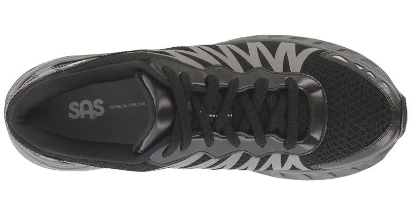 SAS - Men's Pursuit Sneaker - Black San Antonio Shoes