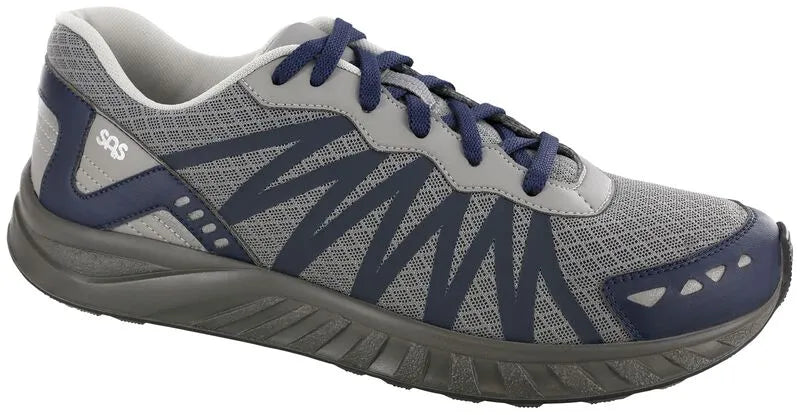 SAS - Men&#39;s Pursuit Sneaker - Gray San Antonio Shoes