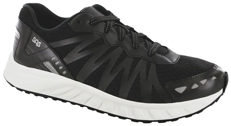 SAS - Women's Tempo Sneaker - Black San Antonio Shoes