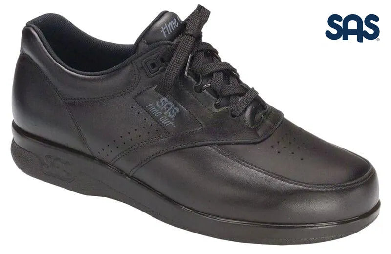 SAS Men&#39;s Black Time Out Walking Shoe San Antonio Shoes