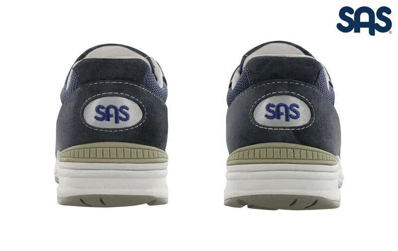 SAS Men's Blue JV Mesh Active Sneaker San Antonio Shoes