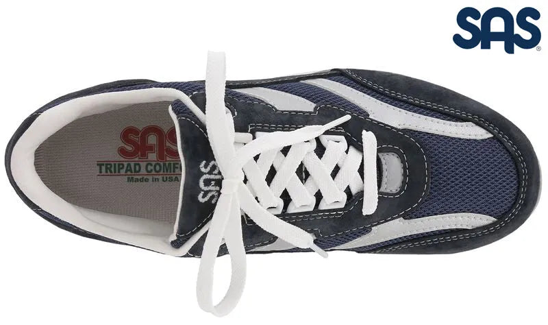 SAS Women's Blue Tour Mesh San Antonio Shoes