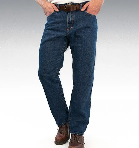 SECONDS - All American Clothing Co. - Men&#39;s Original Jean - Dark Stonewash - Made in USA All American Clothing Co.