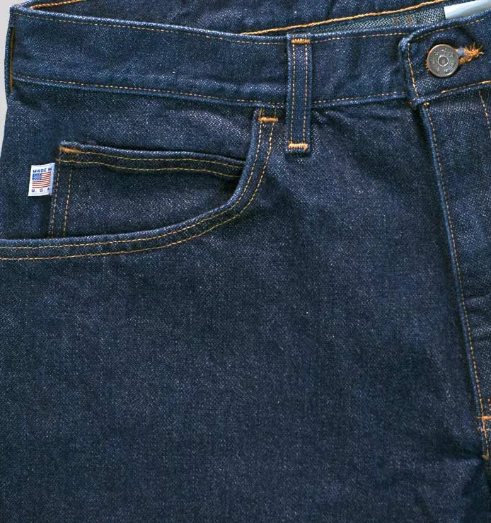 SECONDS - All American Clothing Co. - Men's Original Jean - Dark Stonewash - Made in USA All American Clothing Co.