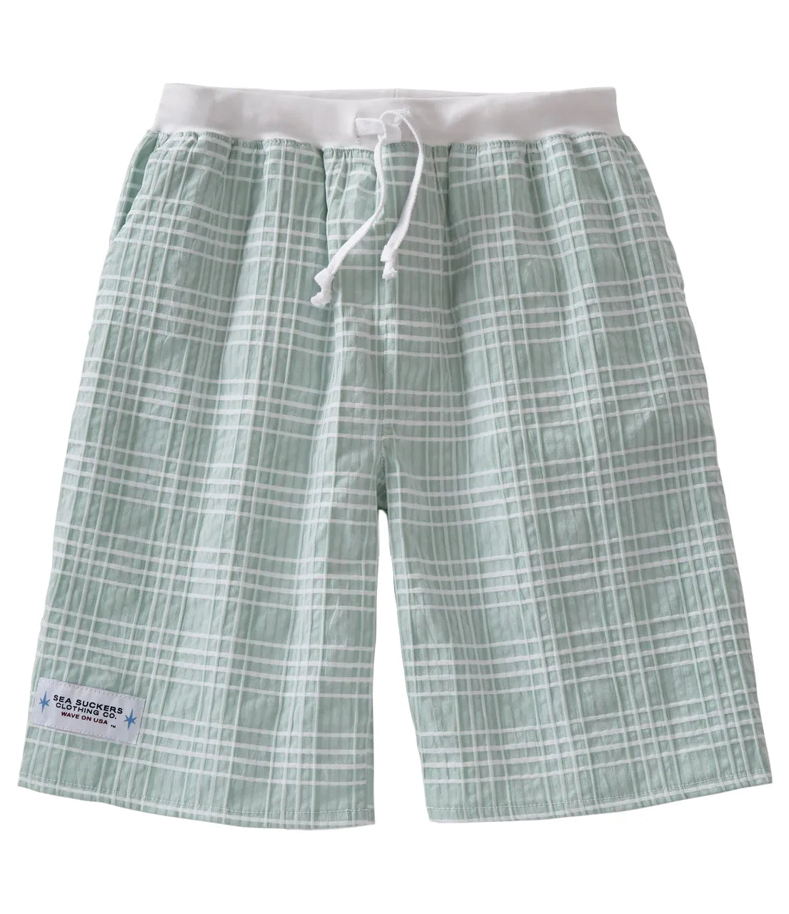 Seersucker Drawcord Shorts Sea Suckers Clothing Co