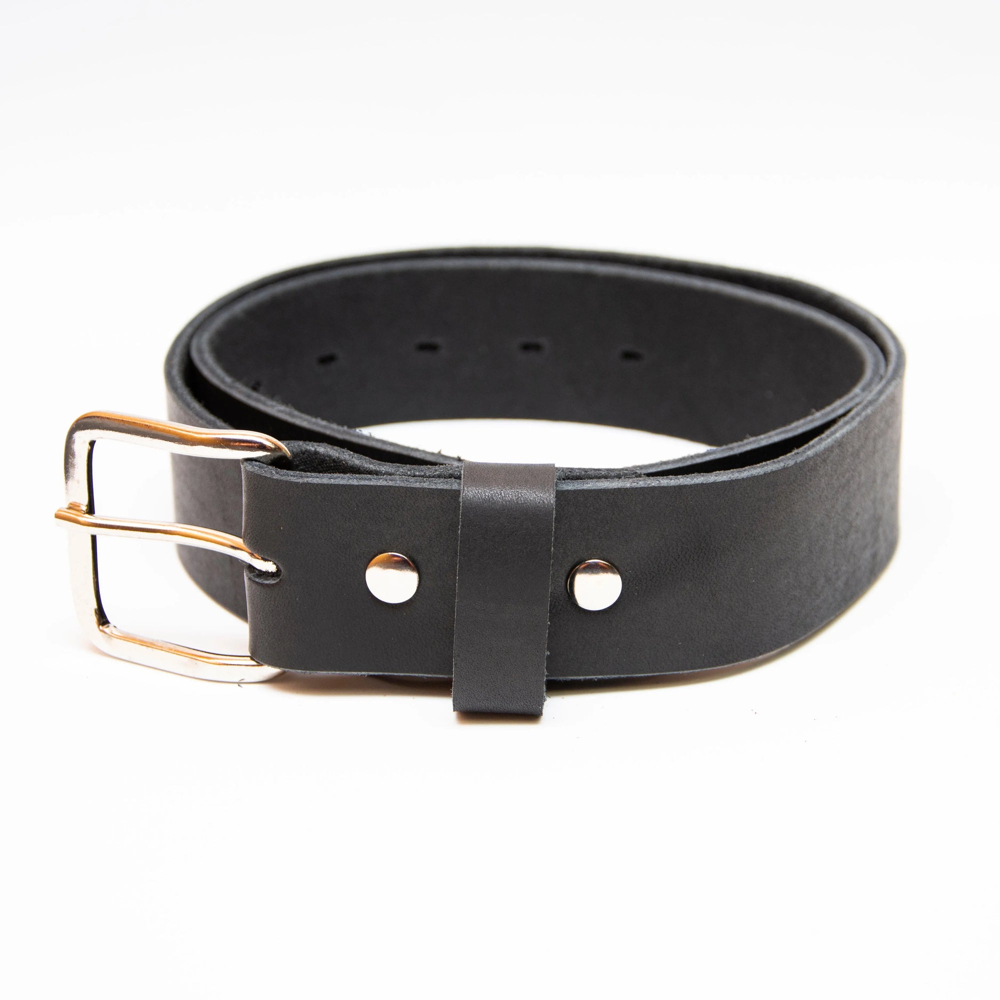 The Journeyman Leather Belt Main Street Forge