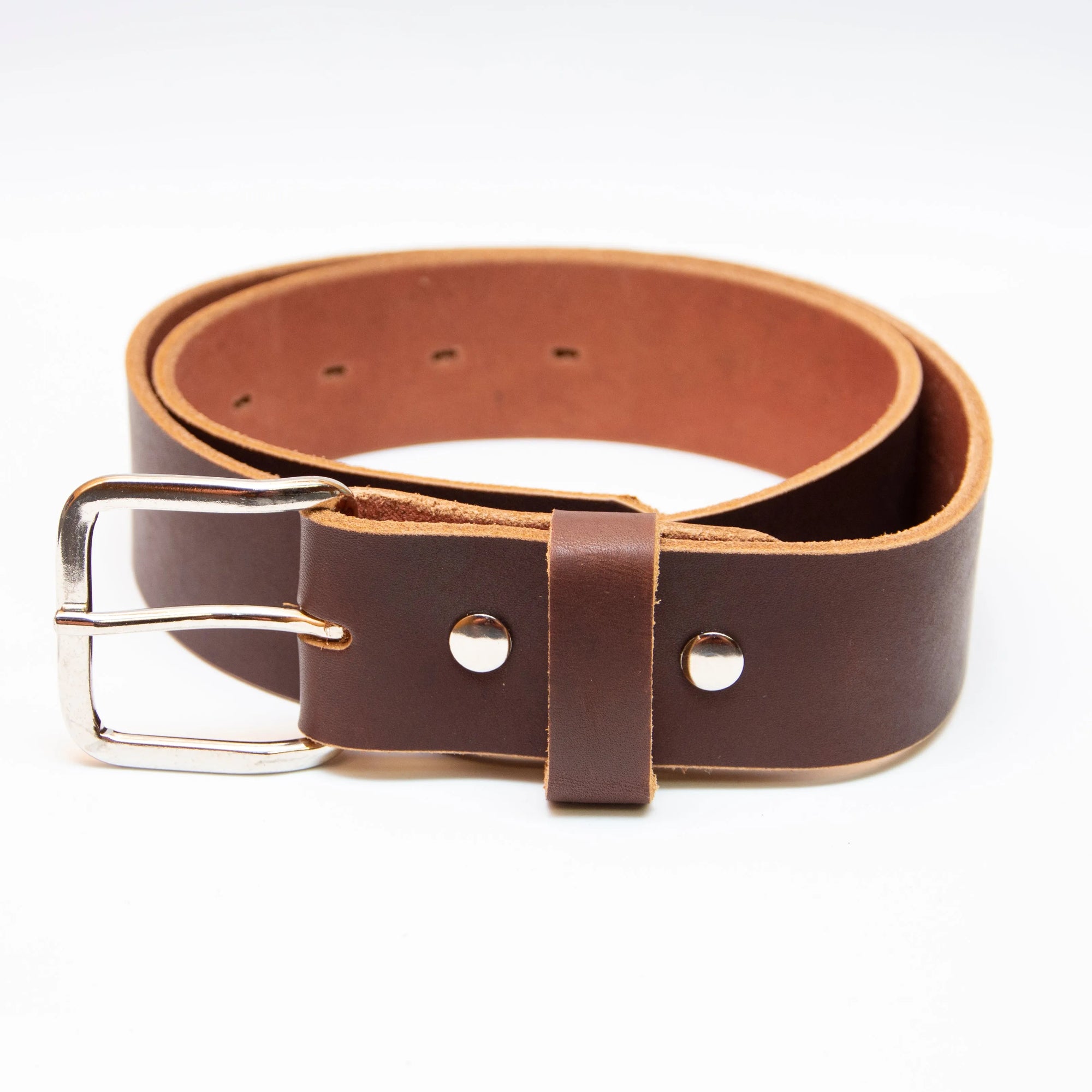 The Journeyman Leather Belt Main Street Forge