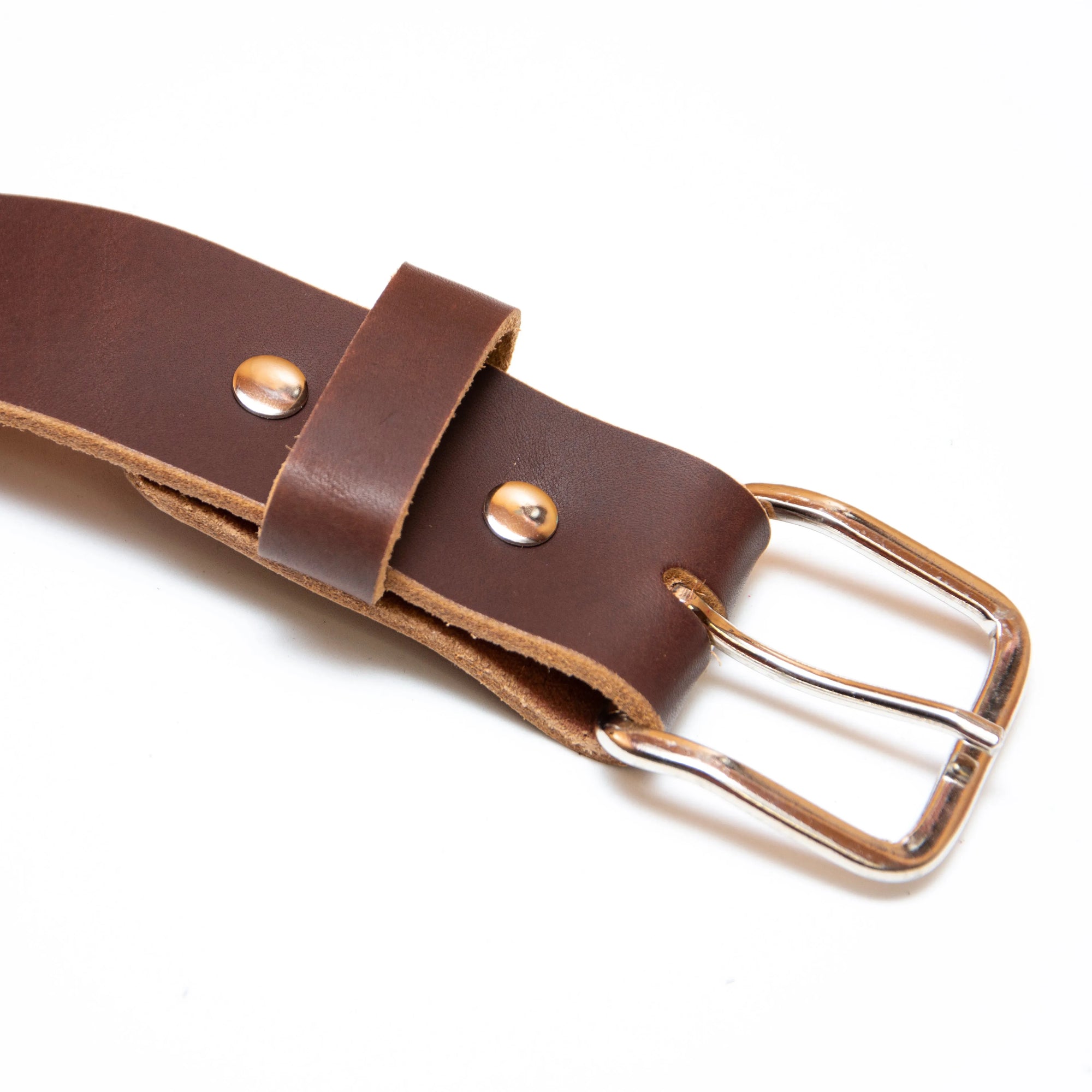 The Journeyman Leather Belt Main Street Forge