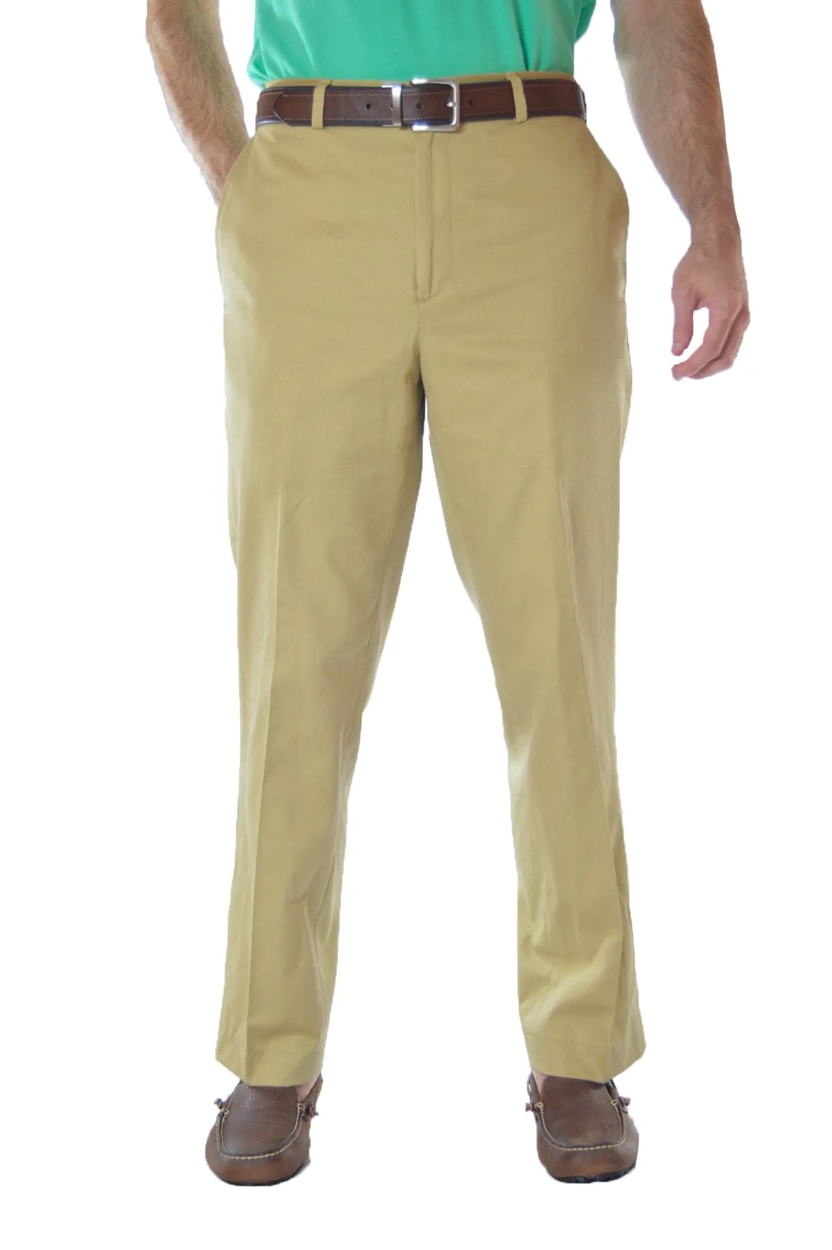 Navy Georgia Cotton Gabardine Pants - All American Clothing Co.