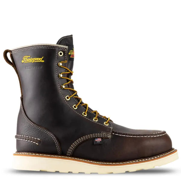 Thorogood 1957 Series 8" Waterproof Moc Safety Toe Thorogood