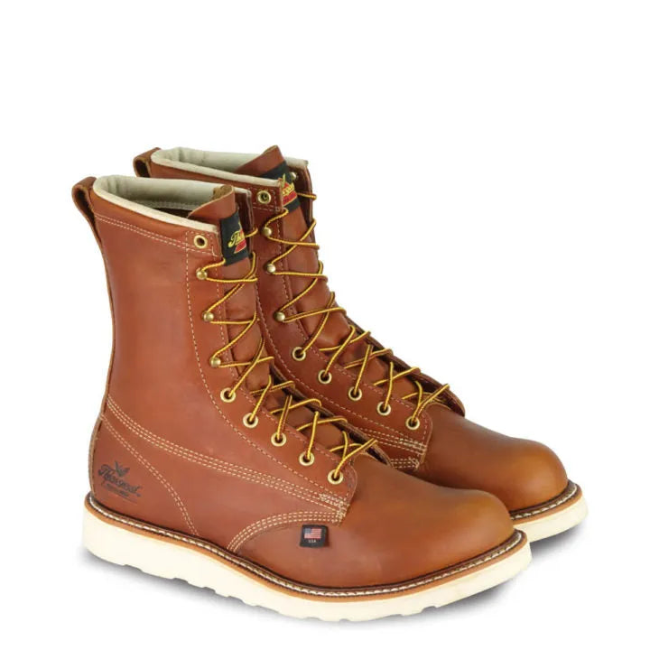 Thorogood 8&quot; Plain Toe Non-Safety Thorogood