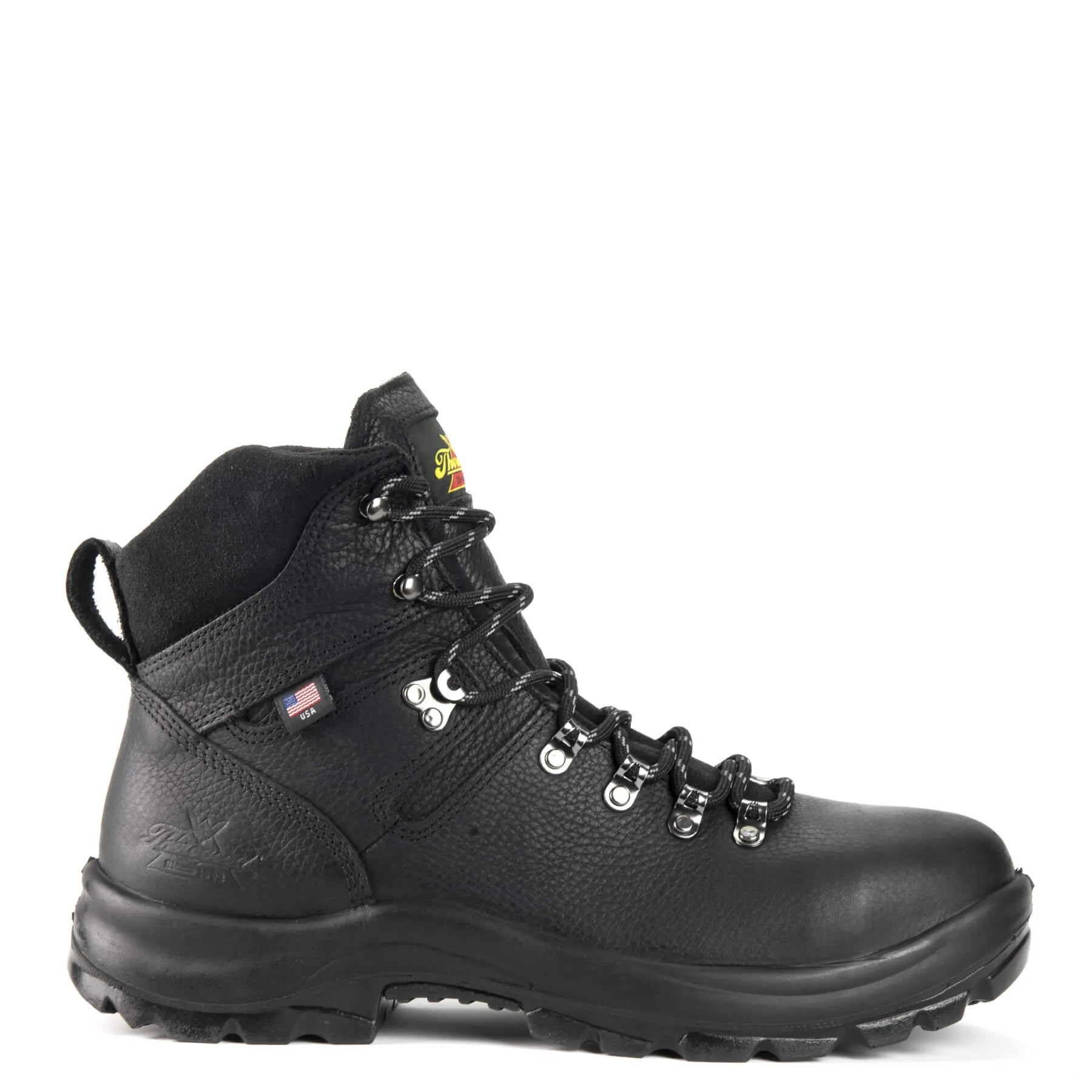 Thorogood American Union Series Waterproof Black 6" Work Boot Thorogood