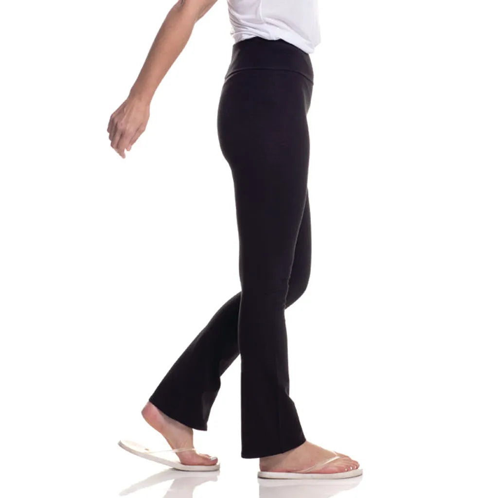 36 Long Inseam Cotton Spandex Flare Yoga Pants - Pioneer Recycling Services